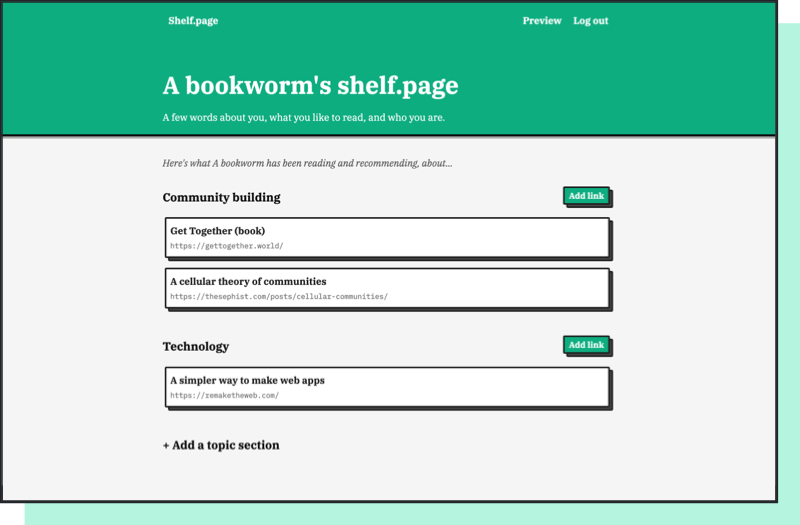 Reading List Sharing App